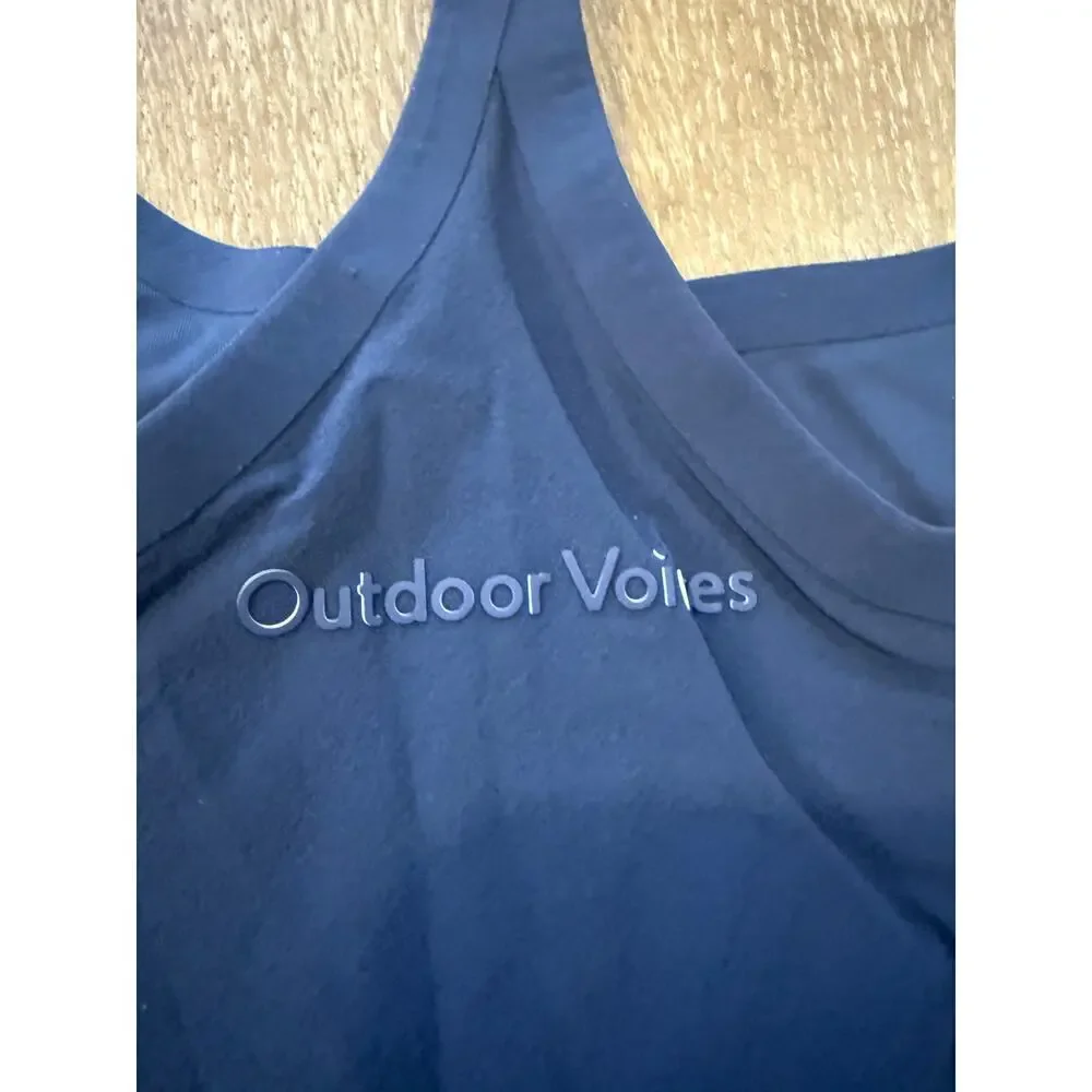 OUTDOOR VOICES Navy Athleisure Golf Tennis Dress size S Pickleball